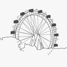 Riesenrad_Vienna_grau Riesenrad_Vienna_grau